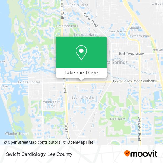 Swicft Cardiology map