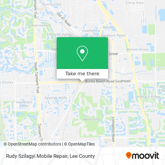 Mapa de Rudy Szilagyi Mobile Repair