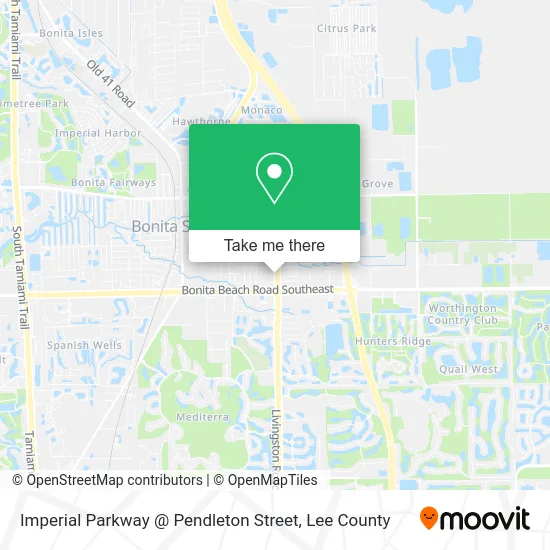 Imperial Parkway @ Pendleton Street map
