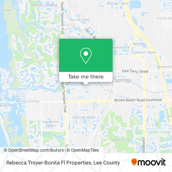 Mapa de Rebecca Troyer-Bonita Fl Properties