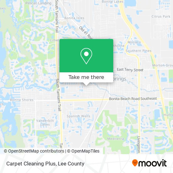 Mapa de Carpet Cleaning Plus