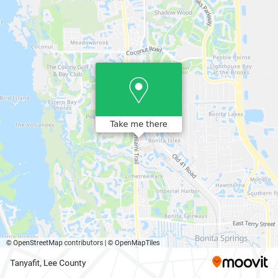 Tanyafit map