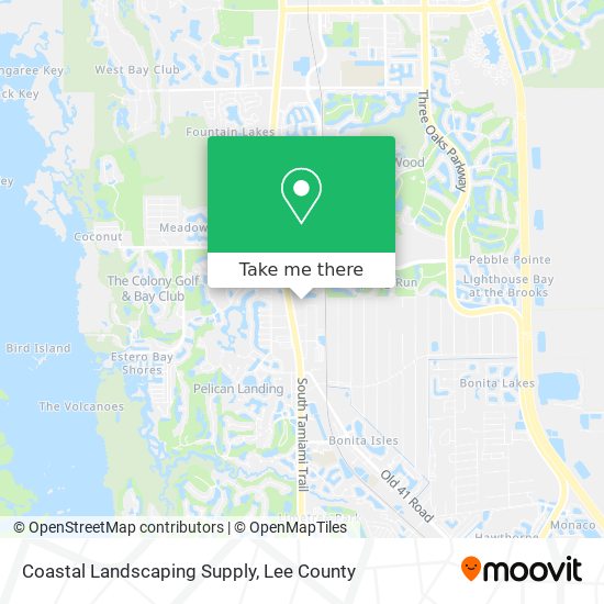 Mapa de Coastal Landscaping Supply