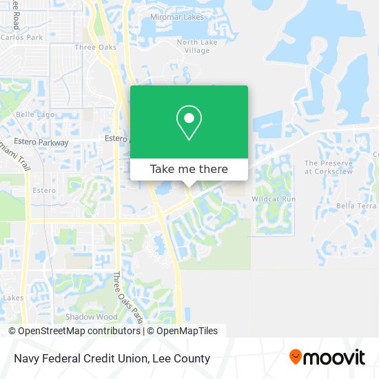 Navy Federal Credit Union map