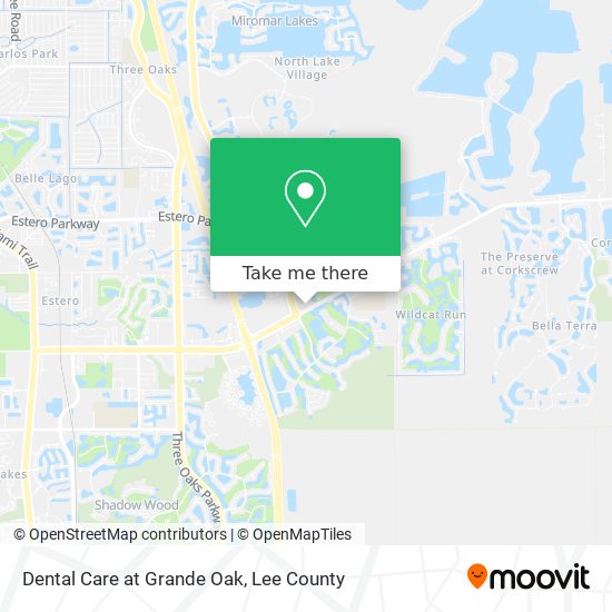 Mapa de Dental Care at Grande Oak