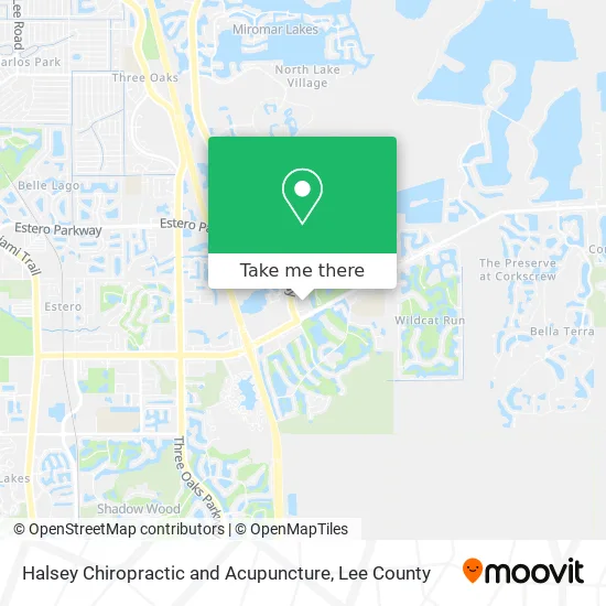 Halsey Chiropractic and Acupuncture map
