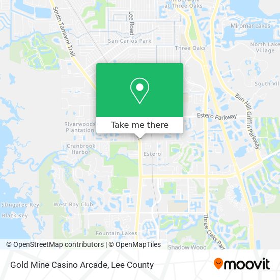 Mapa de Gold Mine Casino Arcade