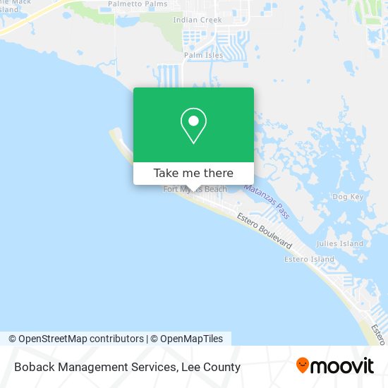 Mapa de Boback Management Services