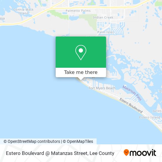 How to get to Estero Boulevard @ Matanzas Street in Fort Myers Beach by ...