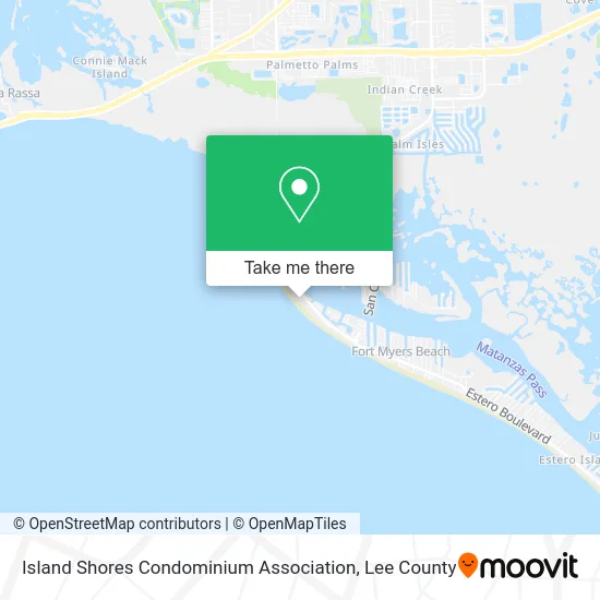 Island Shores Condominium Association map