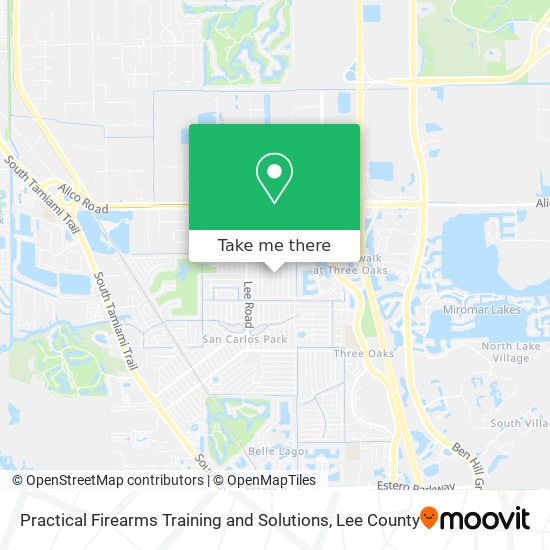 Practical Firearms Training and Solutions map