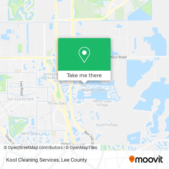 Kool Cleaning Services map