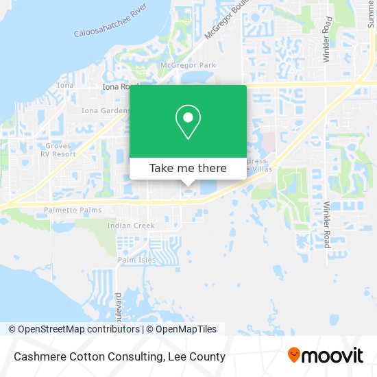 Cashmere Cotton Consulting map