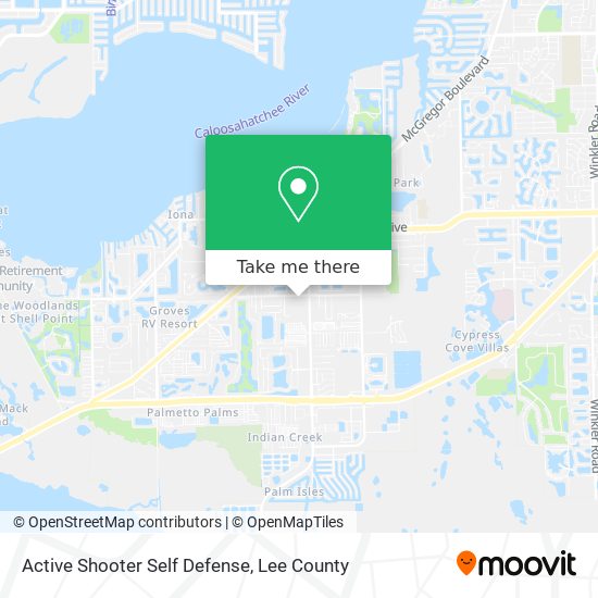 Active Shooter Self Defense map