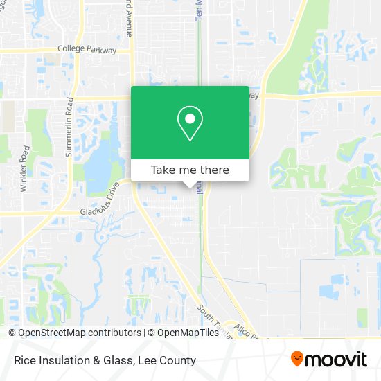 Mapa de Rice Insulation & Glass