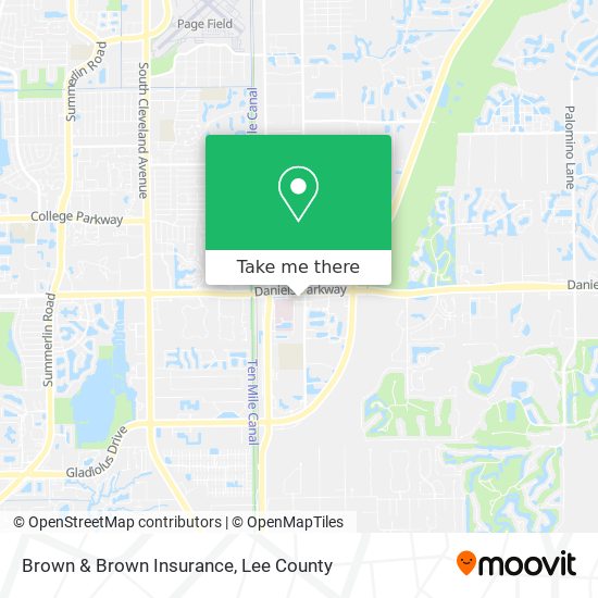 Brown & Brown Insurance map