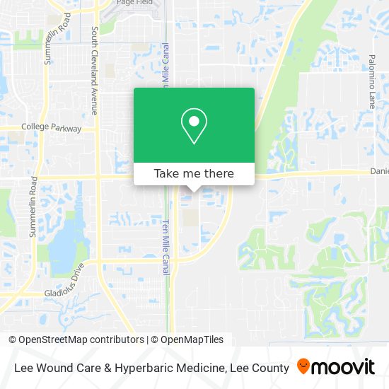 Lee Wound Care & Hyperbaric Medicine map