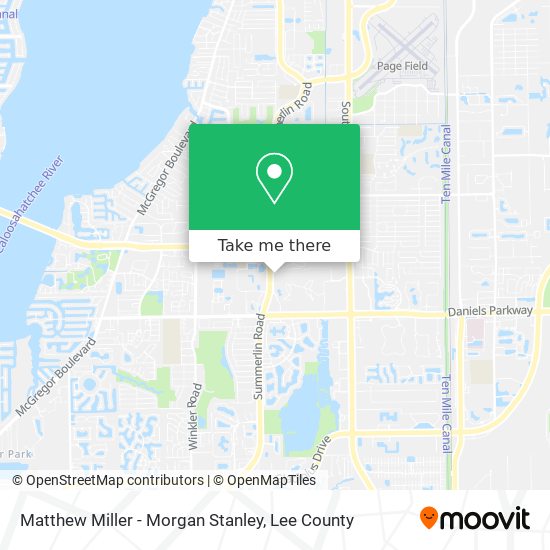 Matthew Miller - Morgan Stanley map