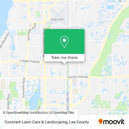 Constant Lawn Care & Landscaping map