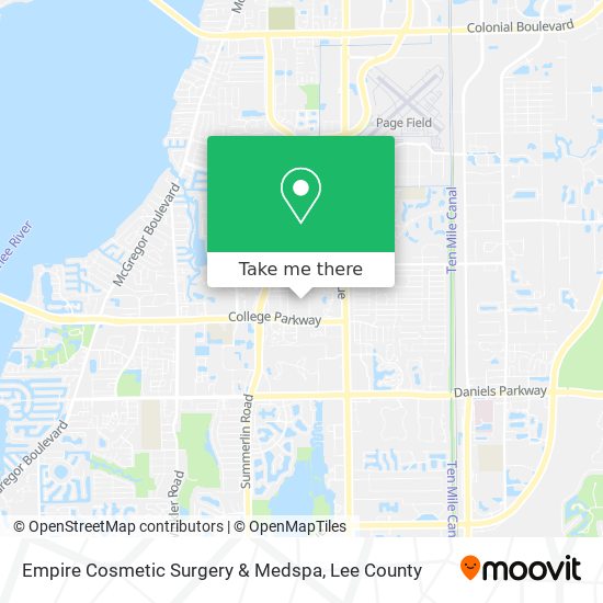 Mapa de Empire Cosmetic Surgery & Medspa