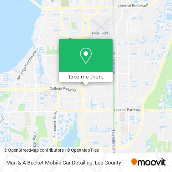 Mapa de Man & A Bucket Mobile Car Detailing