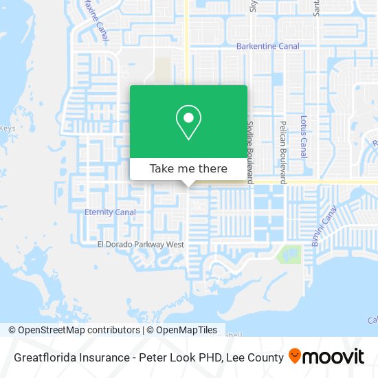 Mapa de Greatflorida Insurance - Peter Look PHD