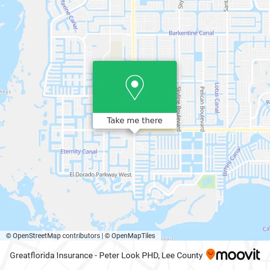 Greatflorida Insurance - Peter Look PHD map