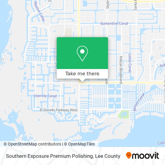 Mapa de Southern Exposure Premium Polishing