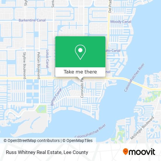 Russ Whitney Real Estate map
