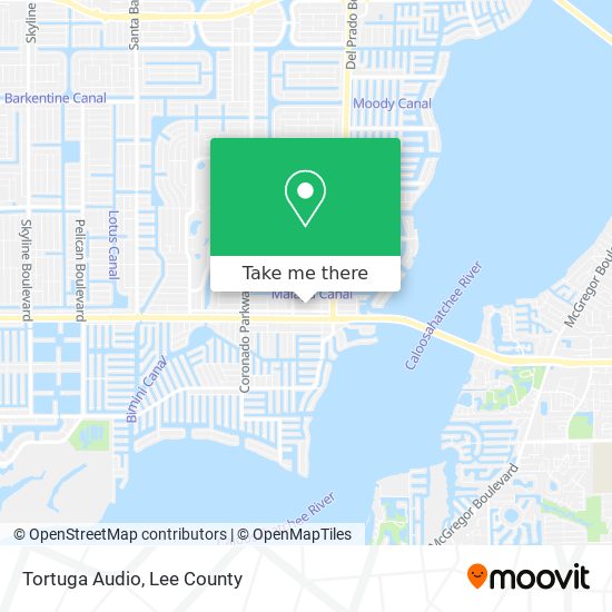 Tortuga Audio map