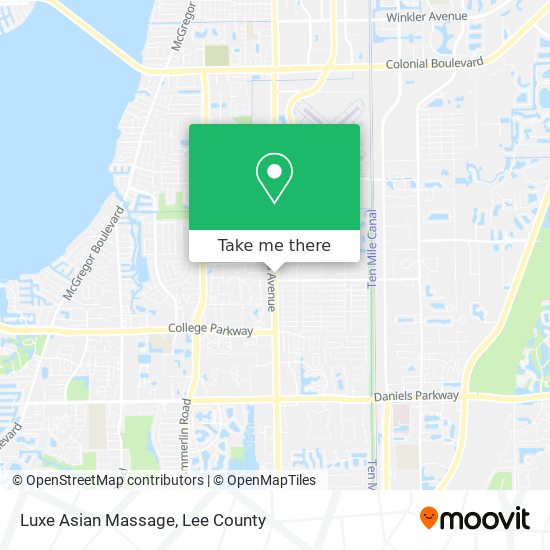 Mapa de Luxe Asian Massage