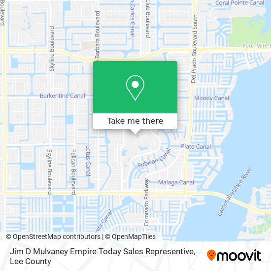 Jim D Mulvaney Empire Today Sales Representive map