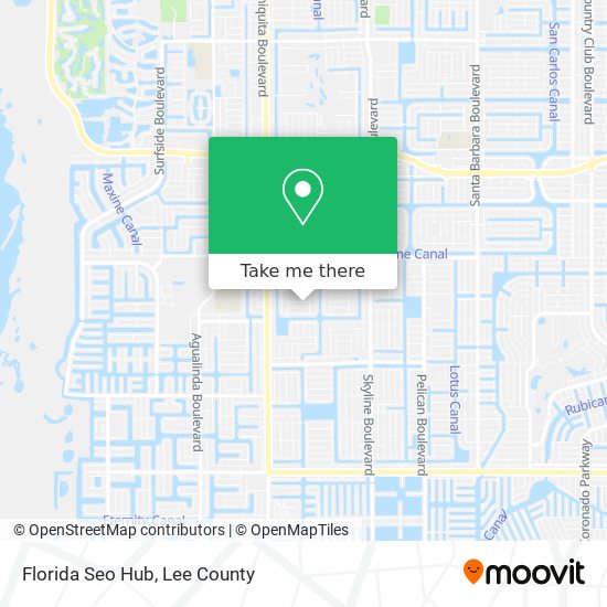 Florida Seo Hub map