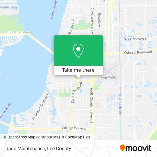 Jade Maintenance map
