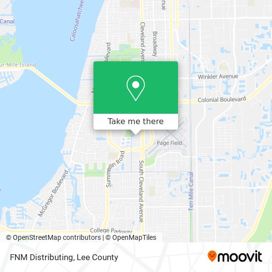 Mapa de FNM Distributing