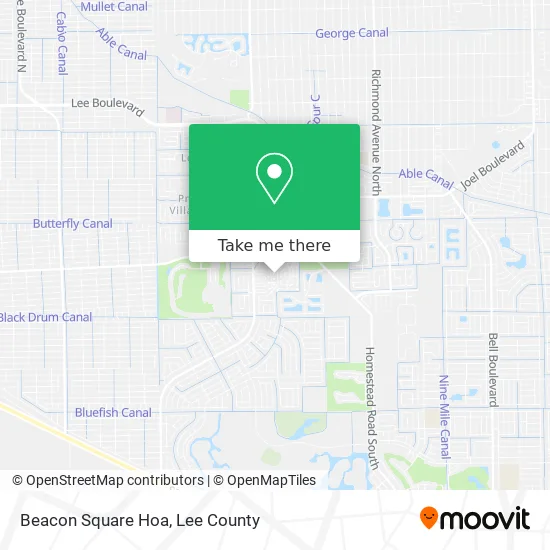 Beacon Square Hoa map