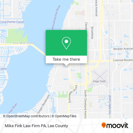 Mike Fink Law Firm PA map