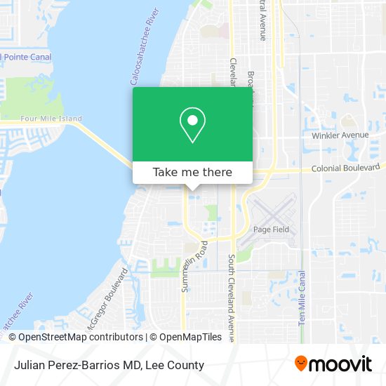 Julian Perez-Barrios MD map
