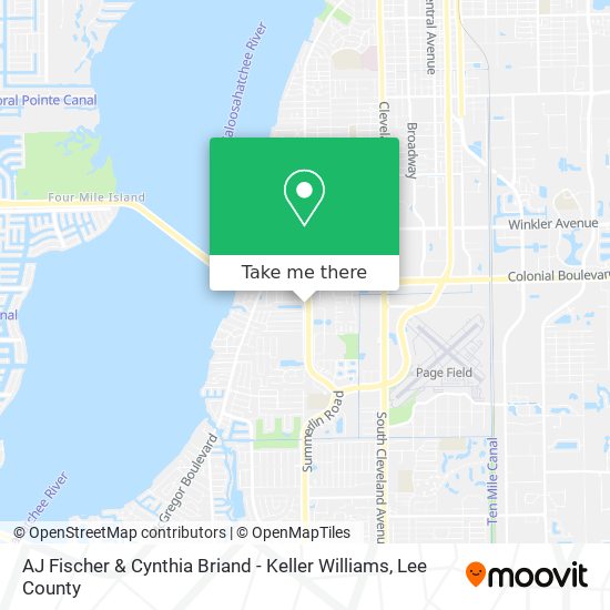Mapa de AJ Fischer & Cynthia Briand - Keller Williams