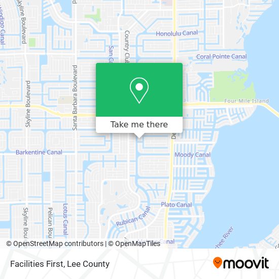 Facilities First map