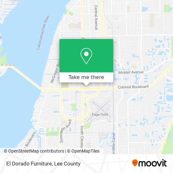 El Dorado Furniture map