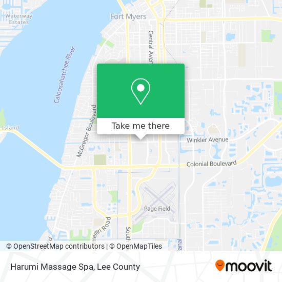 Harumi Massage Spa map