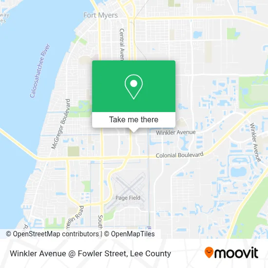 Winkler Avenue @ Fowler Street map