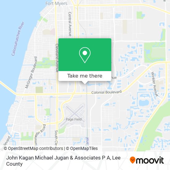 Mapa de John Kagan Michael Jugan & Associates P A