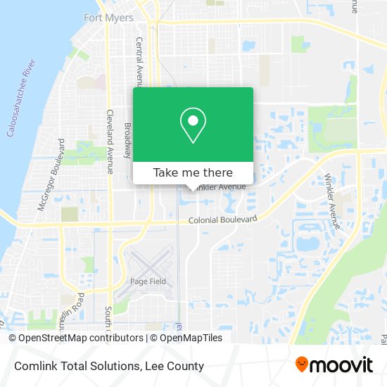 Comlink Total Solutions map