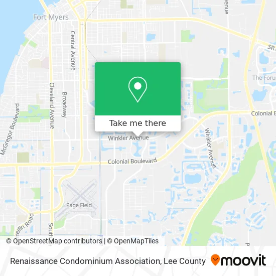 Renaissance Condominium Association map