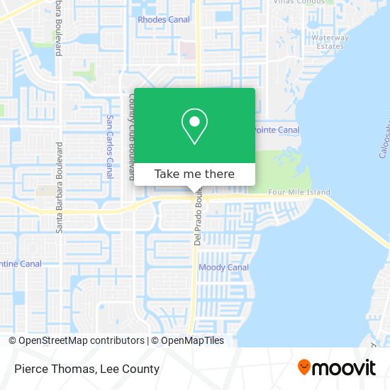 Mapa de Pierce Thomas