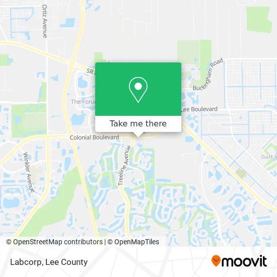 Labcorp map