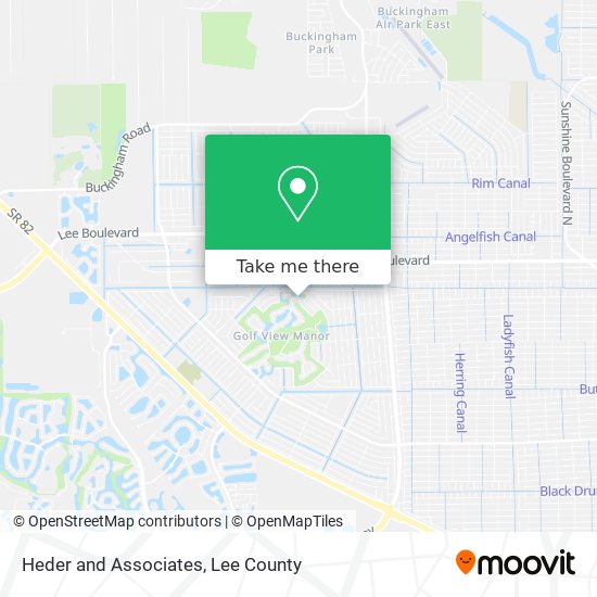 Heder and Associates map