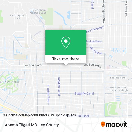 Mapa de Apama Eligeti MD